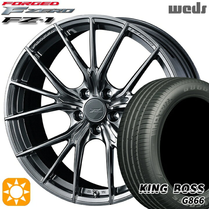楽天市場】【取付対象】225/45R18 95W XL キングボス G866 Weds 