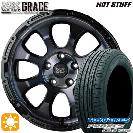 最大2,000円OFFクーポン★プリウスα ストリーム 205/60R16 92H トーヨー プロクセス CL1 SUV HotStuff マッドクロス グレイス BKC/BK 16インチ 7.0J 5H114.3 サマータイヤホイールセット