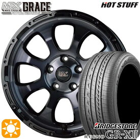 最大2,000円OFFクーポン★プリウスα ストリーム 205/60R16 92V ブリヂストン レグノ GRX2 HotStuff マッドクロス グレイス BKC/BK 16インチ 7.0J 5H114.3 サマータイヤホイールセット