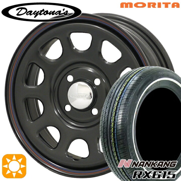 楽天市場】【取付対象】155/65R14 ナンカン RX615 ホワイトリボン MRT 