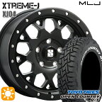 4/24-4/27 P5倍！235/70R16 106Q トーヨー オープンカントリー R/T ホワイトレター MLJ エクストリームJ XJ04 サテンブラック 16インチ 7.0J 5H114.3 サマータイヤホイールセット