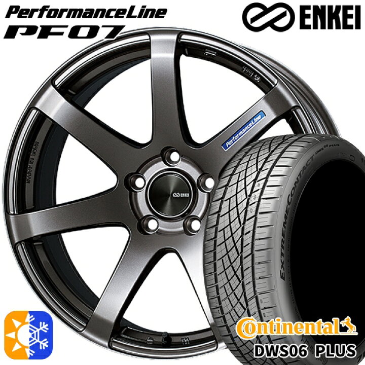 楽天市場】235/50R18 97W コンチネンタル DWS06+ SUV ENKEI エンケイ  