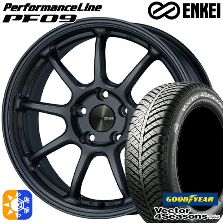 楽天市場】225/45R18 91H グッドイヤー ベクター フォーシーズンズ 