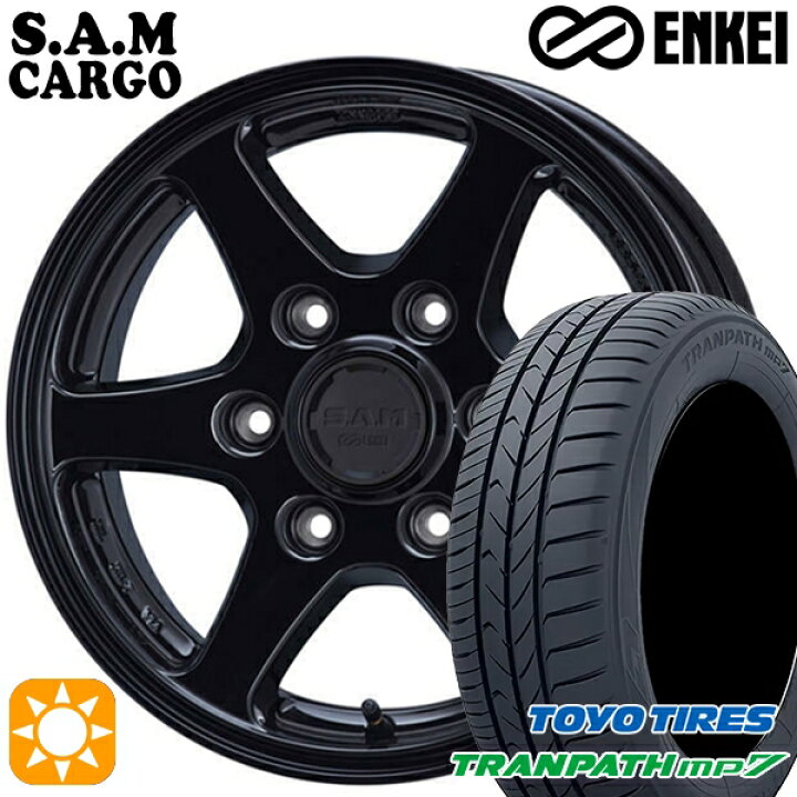 楽天市場】【取付対象】215/60R17 96H トーヨー トランパス mp7 ENKEI 