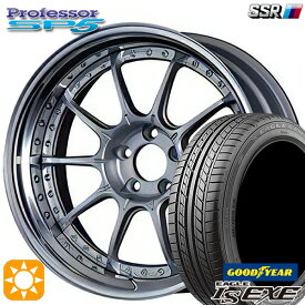 【取付対象】225/40R19 93W XL グッドイヤー イーグル LSEXE SSR プロフェッサー SP5 ハイブライトシルバー 19インチ 8.0J 5H114.3 新品 サマータイヤホイール 4本セット 送料無料