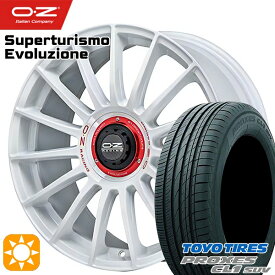 最大2,000円OFFクーポン★BMW X1 F48 225/45R19 96W トーヨー プロクセス CL1 SUV OZ スーパーツーリズモ エヴォルツィオーネ レースホワイト 19インチ 9.5J 5H112 サマータイヤホイールセット