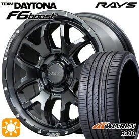 4/24-4/27 P5倍！カムリ ヴェゼル 215/55R17 98W XL ウィンラン R330 RAYS レイズ チームデイトナ F6 Boost N1 17インチ 7.0J 5H114.3 サマータイヤホイールセット