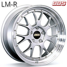 19インチ 8.5J 5H112 +43 BBS LM-R 【LM338】 ダイヤモンドシルバーXリム/シルバーダイヤカット（DS-SLD） アルミホイール単品 4本（1台分） 送料無料 【取り寄せ商品/代引不可】