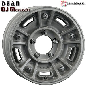 16インチ 6.0J 5H139.7 -5 CRIMSON クリムソン ディーン BJ メキシカン ショットクリア アルミホイール単品 4本(1台分)送料無料