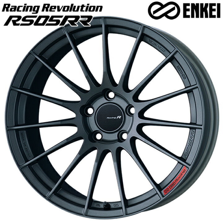楽天市場】18インチ 8.5J 5H114.3 +35 ENKEI エンケイ レーシング 