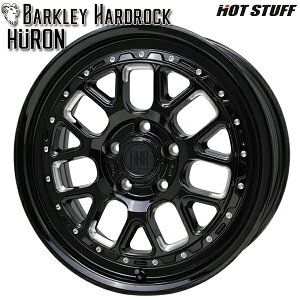 17インチ 7.0J 5H114.3 +38 HotStuff ホットスタッフ バークレイハードロック ヒューロン GB/M アルミホイール単品 1本 4本以上送料無料