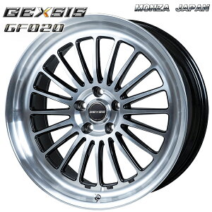 21インチ 8.5J 5H114.3 +42 MONZA モンツァ ジェクシス GF020 PBK(パールブラックポリッシュ) アルミホイール単品 1本 4本以上送料無料