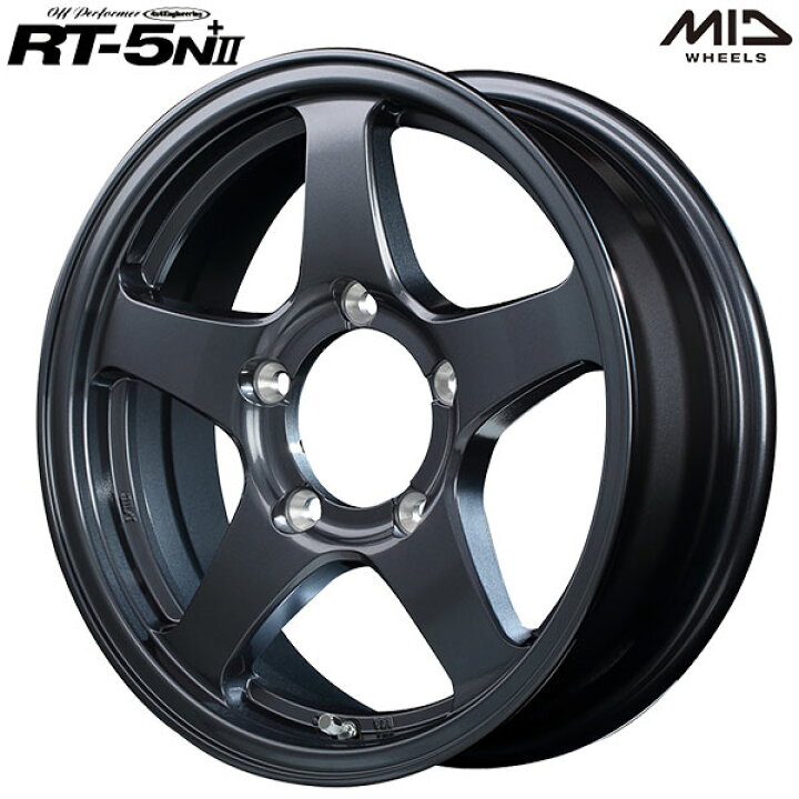 楽天市場】16インチ 5.5J 5H139.7 +22 MID オフパフォーマー RT-5N+2 