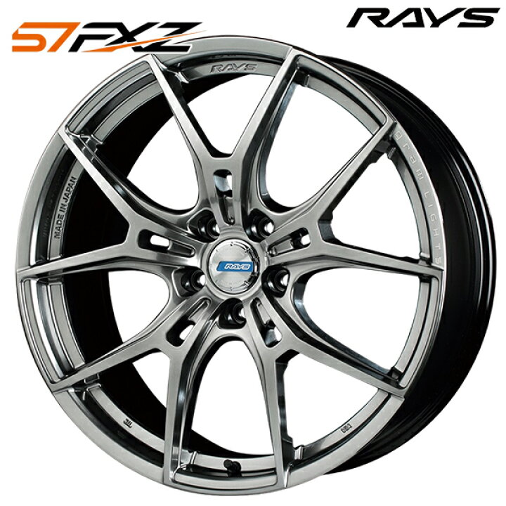 楽天市場】20インチ 8.5J 5H114.3 +38 RAYS レイズ グラムライツ 57FXZ 