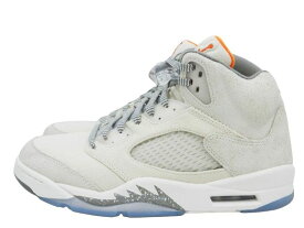 ▲★【中古品】 NIKE AIR JORDAN 5 RETRO SE CRAFT ナイキ エアジョーダン5 レトロ SE クラフト LIGHT OREWOOD BROWN/SAFETY ORANGE-FLAT PEWTER-SAIL FD9222-180 28.0cm 2023年モデル