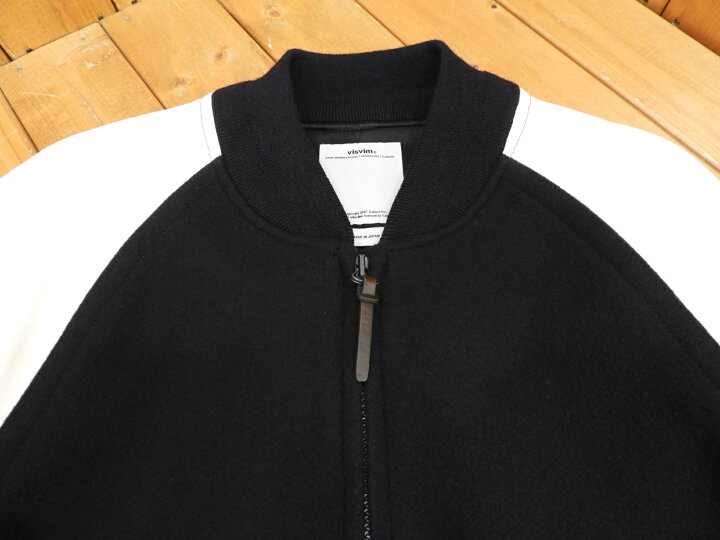 楽天市場】【中古品】visvim / ビズビム17AW VARSITY JKTバーシティ 