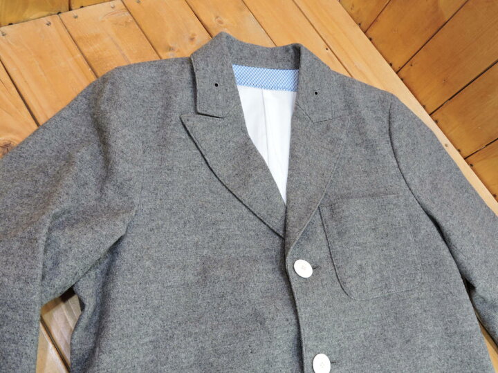 楽天市場】【中古品・美品】visvim / ビズビムHOPILAND BLAZER GREY  
