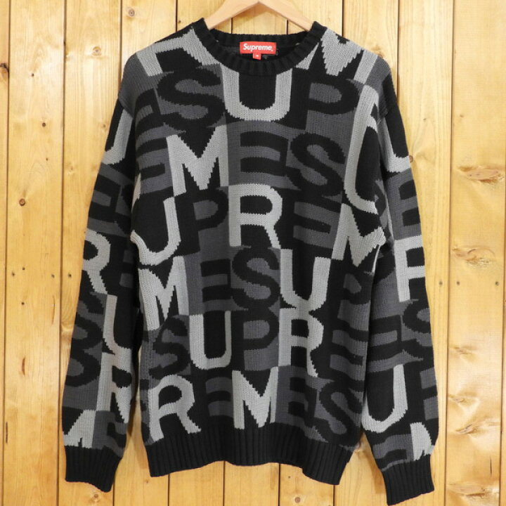楽天市場】SUPREME / シュプリーム18AW Big Letters Sweaterビッグ  