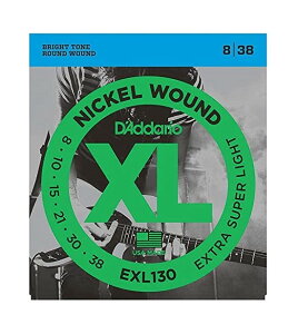 yVizyKizD'Addario __I EXL130 Extra Super Light GNXgX[p[Cg 8-38 GLM^[