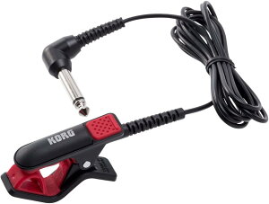 ▲【新品】KORG コルグ CM-300 CM-300-BKRD ブラックレッド チューナー用コンタクトマイク