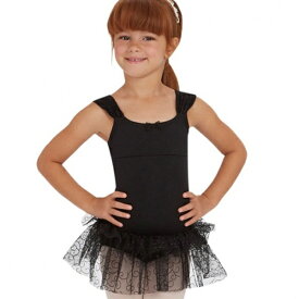 【楽天スーパーSALE】【返品交換不可】Capezio スカート付レオタード|シャーリングストラップ ドレス Child Ruched Strap Dress【こども・子ども】バレエ用品 バレエレオタード【カペジオ】子供～ジュニア用|