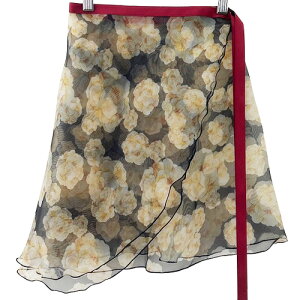 ハンドメイドバレエ巻きスカート単品 PRIMABloom| 【プリマ・ブルーム】日本製 1点もの バレエ スカート【ジュニア・おとな・大人】バレエ用品 バレエスカート|