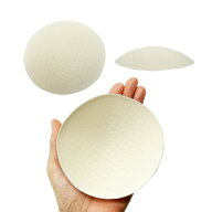ブラパッド ベージュ シルキー 薄型|子供用 ブラインサートカップ ブラカップ ブラジャーパッド 胸パッド…