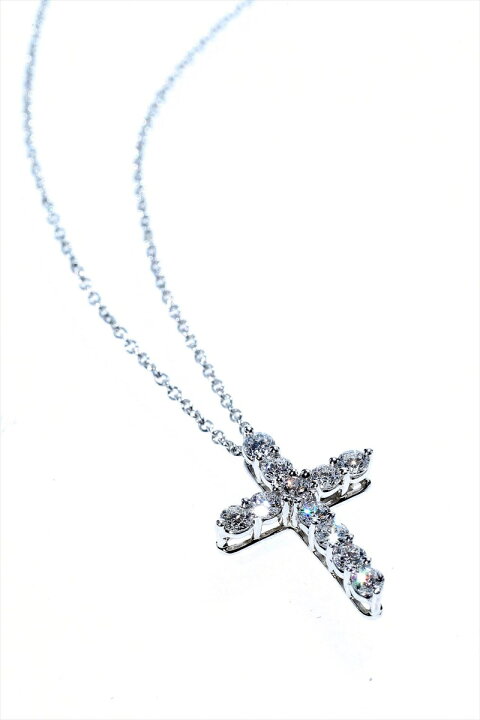 楽天市場】ティファニー TIFFANY & Co. ダイアクロスネックレス  