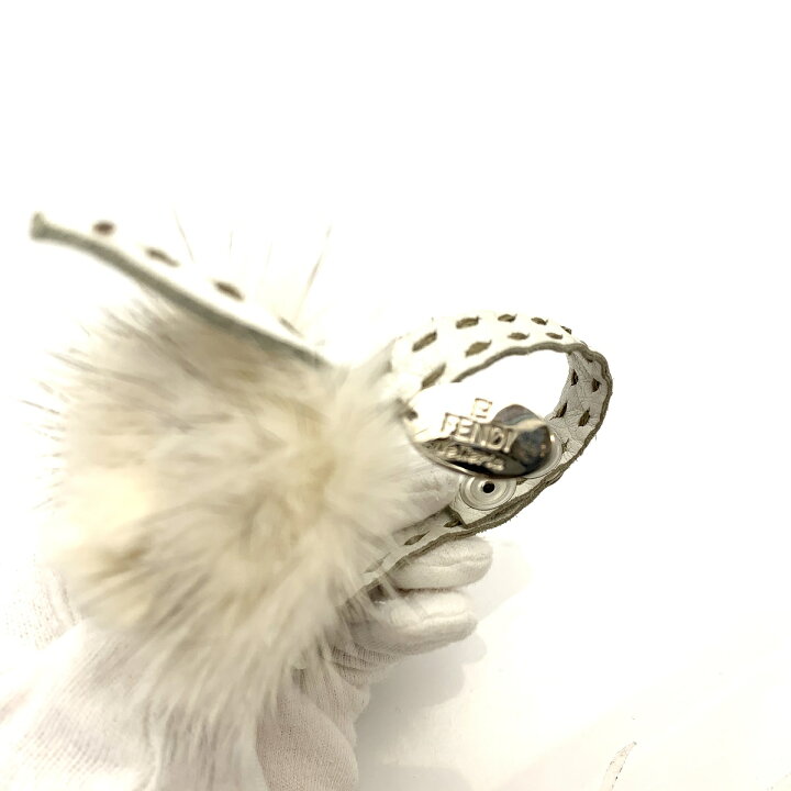 楽天市場】フェンディ FENDI セレリア ブレスレット ベージュ×ホワイト 