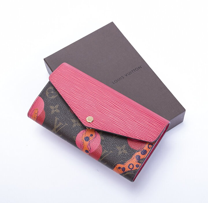 楽天市場】LOUIS VUITTON ルイ・ヴィトン ポルトフォイユ・サラ サンゴ 