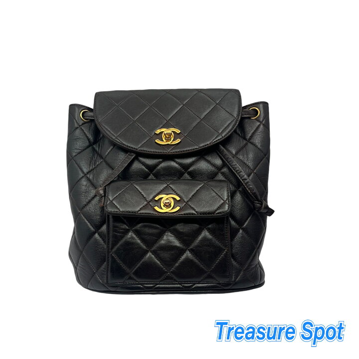 楽天市場】シャネル CHANEL マトラッセ リュックサック ラムスキン  
