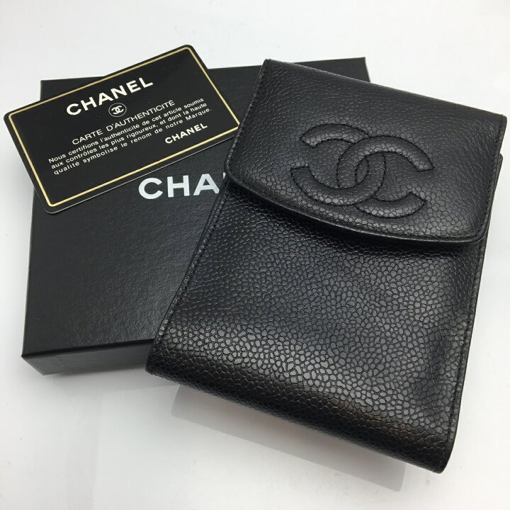 楽天市場】シャネル CHANEL トラベラーズチェックケース マルチケース 