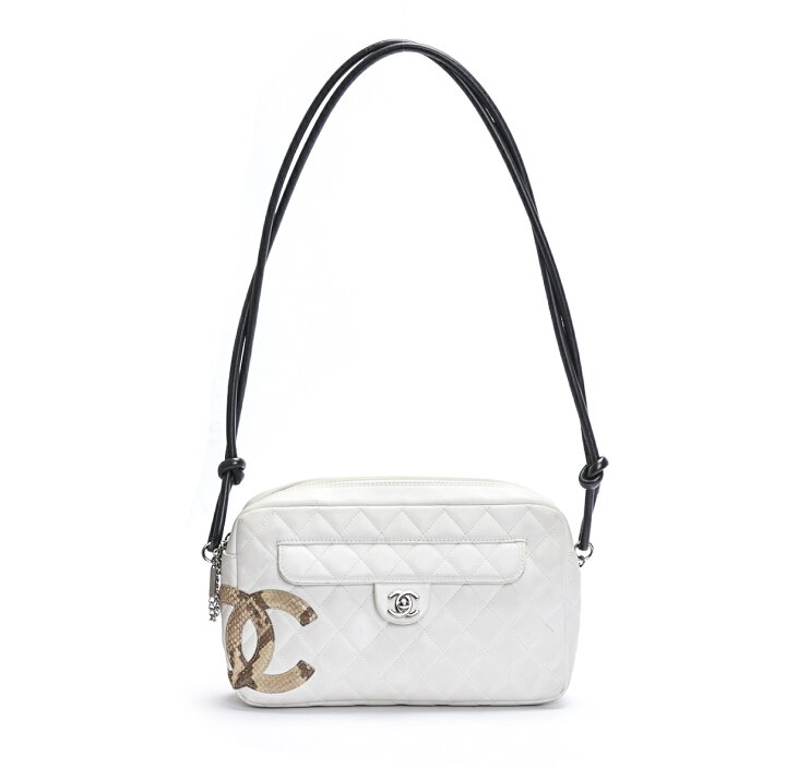 楽天市場】CHANEL シャネル カンボンライン ショルダーバッグ パイソン  