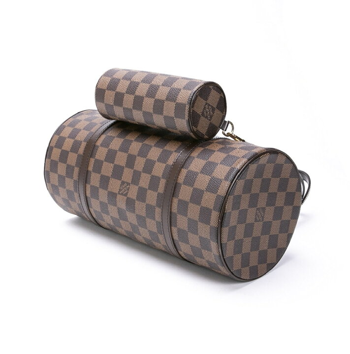 楽天市場】ルイヴィトン LOUIS VUITTON パピヨン ポーチ付き ダミエ 