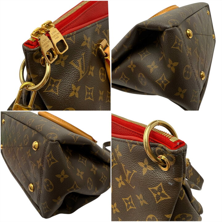 楽天市場】ルイヴィトン LOUIS VUITTON LV パラスMM モノグラム レッド 