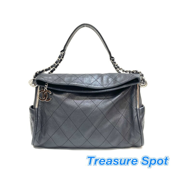 楽天市場】シャネル CHANEL ワンショルダーバッグ ブラック レザー  