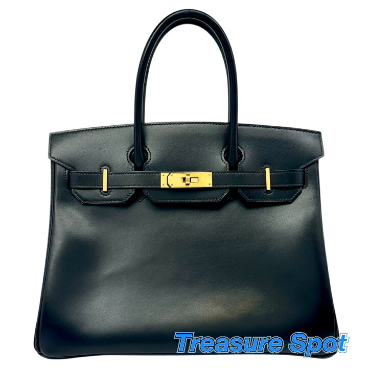 楽天市場】エルメス HERMES バーキン30 ボックスカーフ ブラック □B 
