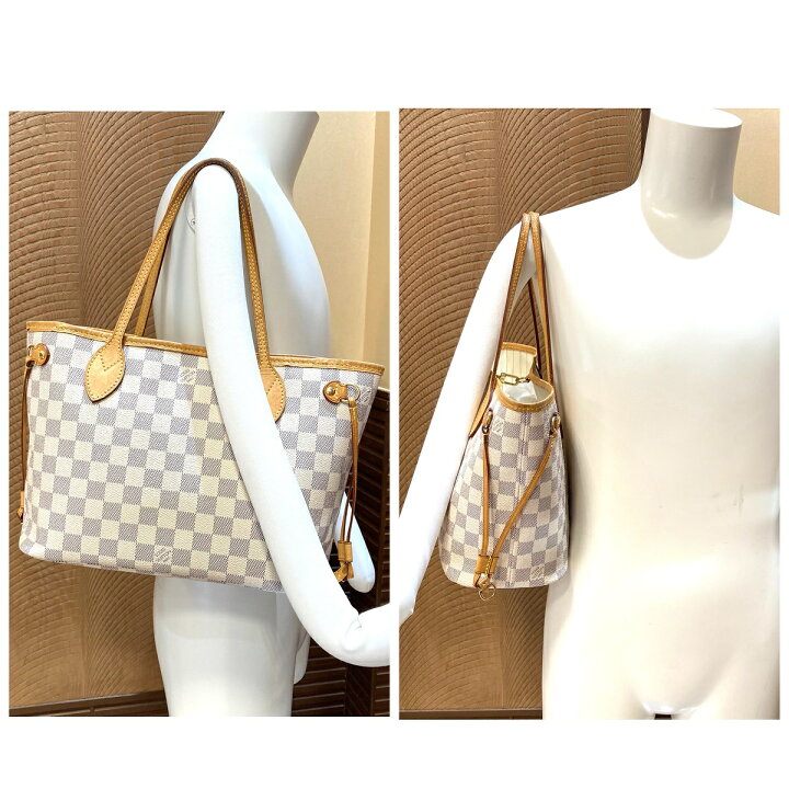 楽天市場】ルイヴィトン LV LOUIS VUITTON ネヴァーフルPM ダミエ 