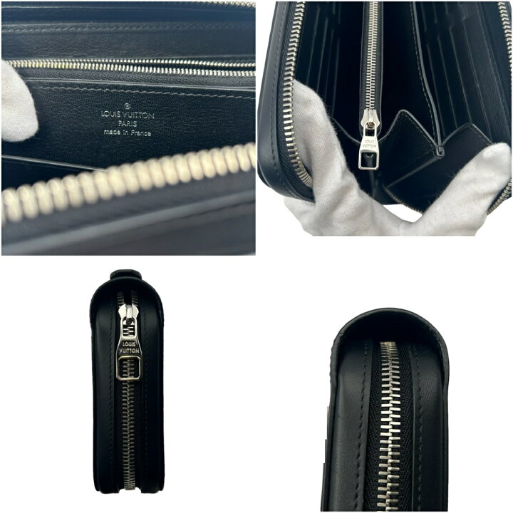 楽天市場】ルイヴィトン LV LOUIS VUITTON 長財布 ジッピーXL ブラック  