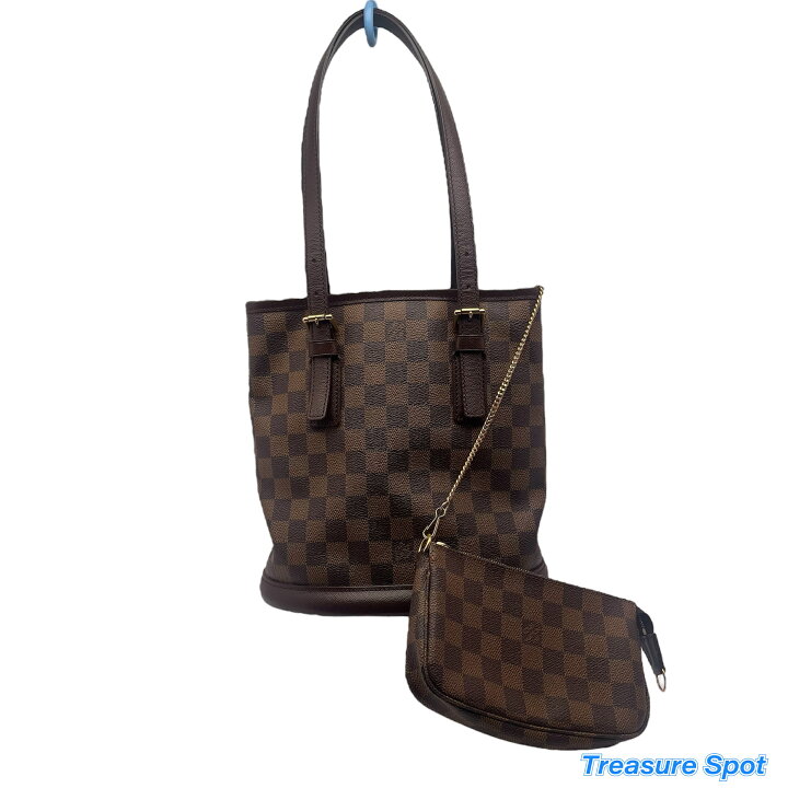 楽天市場】ルイヴィトン LOUIS VUITTON LV マレ ポーチ付き ダミエ 