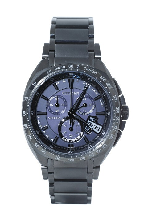 美品 CITIZEN シチズン アテッサ エコドライブ ATD53-3083 アテッサ 