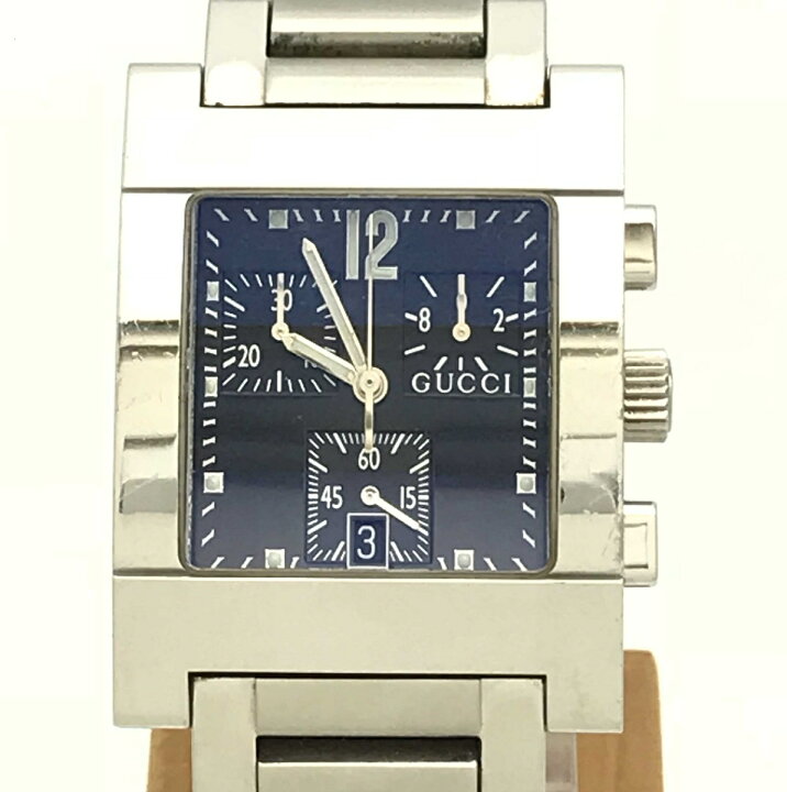 楽天市場】GUCCI グッチ 7700 メンズ SS ステンレス Qz クォーツ 