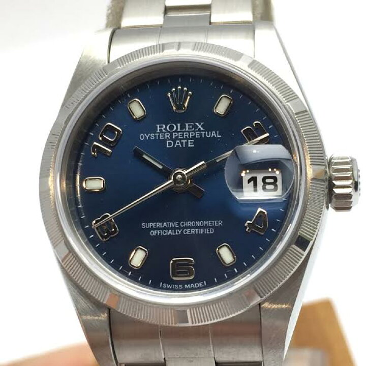 楽天市場】ROLEX ロレックス デイト 79190 レディース 腕時計 SS  