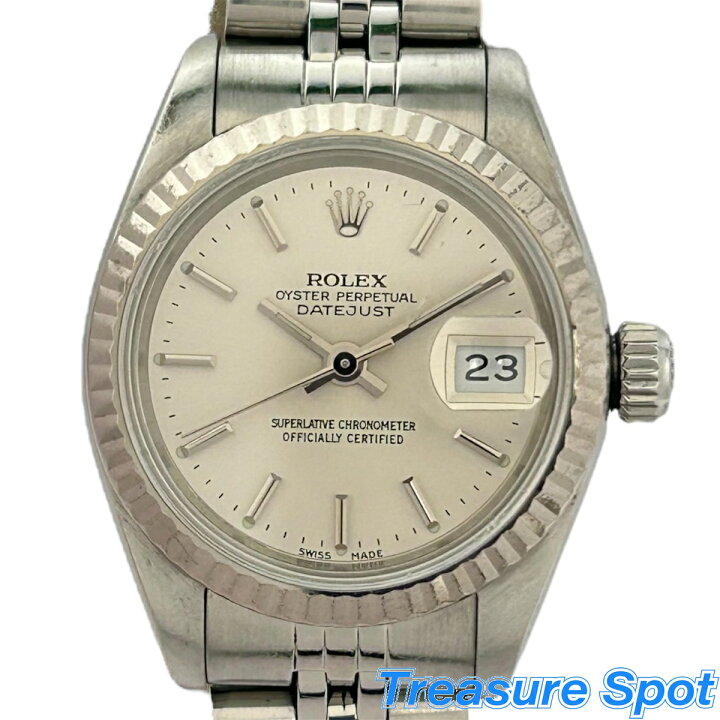 楽天市場】ロレックス ROLEX デイトジャスト 69174 1987年 シルバー SS  