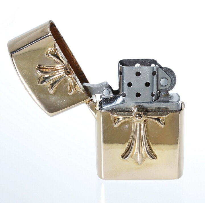 楽天市場】CHROME HEARTS クロムハーツ 22K 金 クロス レア 希少 Zippo 