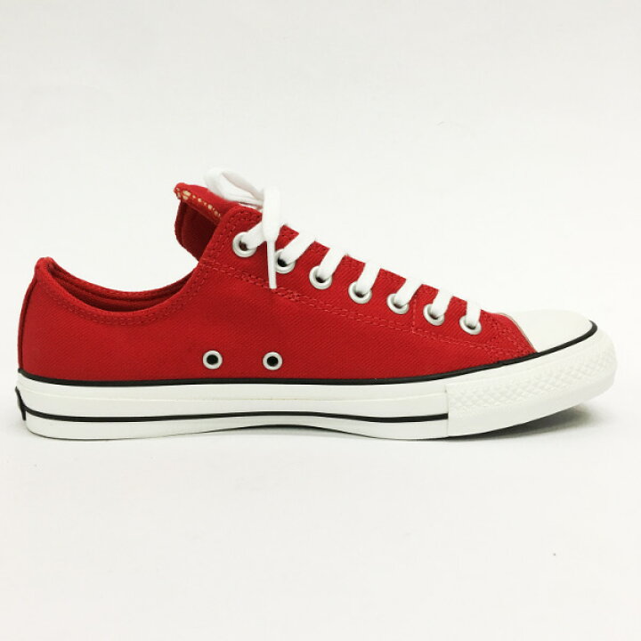 楽天市場 中古 コンバース オールスター スニーカー メンズ 27 5cm 赤 レッド 箱付属 1ck732 All Star 100 Slip Ox Converse Treasure Hunter楽天市場店