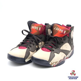 【中古】NIKE AIR JORDAN 7 RETRO PATTA　AT3375-200　shimmer/tough red-velvet brown ナイキ エアジョーダンレトロ 7 パタ スニーカー メンズ 27.0cm 【101033288002】