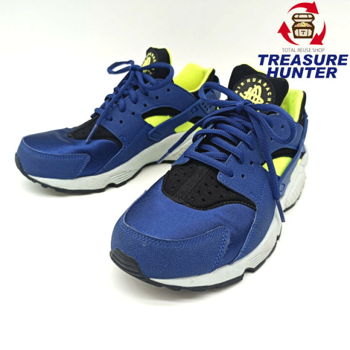 楽天市場 中古 Nike Wmns Air Huarache Run レディース ナイキ エアハラチ ラン ウィメンズ 26cm ブルー ランニング シューズ 靴 Treasure Hunter楽天市場店