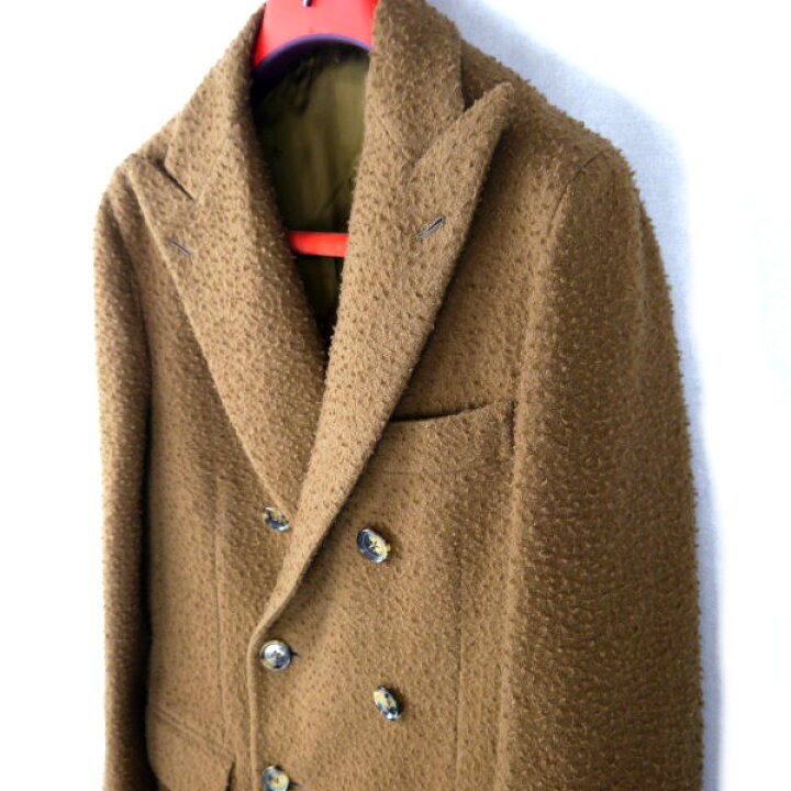 楽天市場 中古 Isaia コロラド イザイア ダブル チェスターコート メンズ ブラウン アウター 44 Sサイズ Treasure Hunter楽天市場店