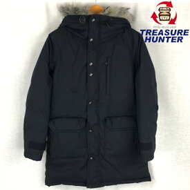 【中古】THE NORTH FACE PURPLE LABEL　 ノースフェイス　パープルレーベル　ダウンジャケット　ロングセロー 65/35 ND2756N ブラック サイズS　メンズ 【110821】